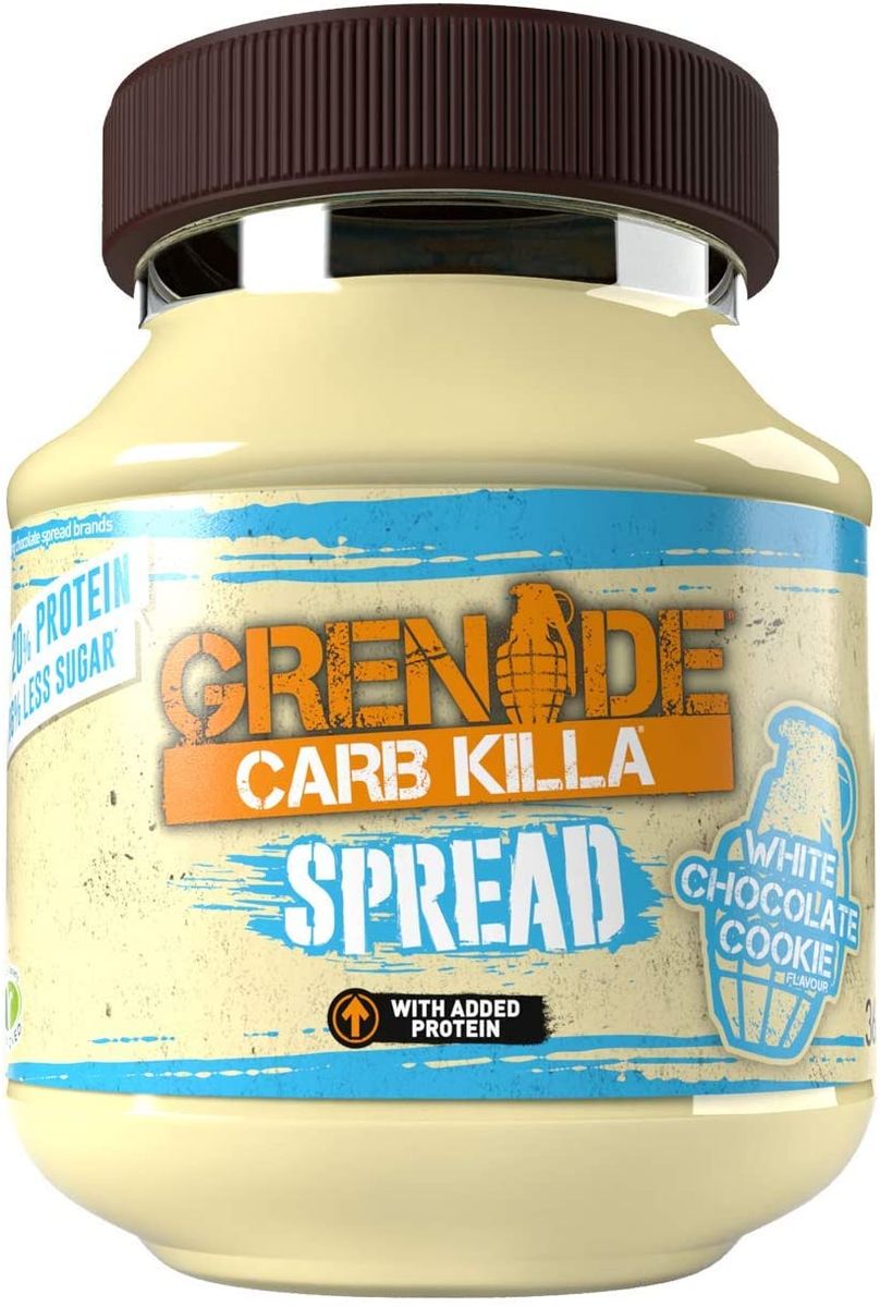 Grenade Protein Spread, 360g Jar White Chocolate Cookie Shop Today