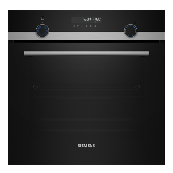 Siemens IQ500 Built In Electric Oven 60cm Black with 3D hotAir plus and Remote Control