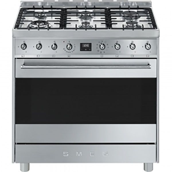 Smeg 90cm Stainless Steel Gas/Electric Stove C9MAXSSA9 Shop Today