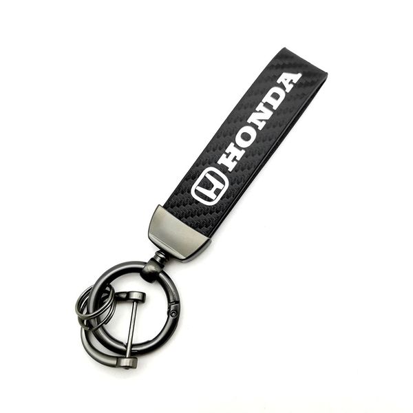 Honda Carbon Fiber Keychain