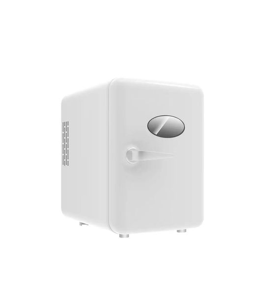 4L Portable Compact Multifunction No Noise Retro Mini Fridge