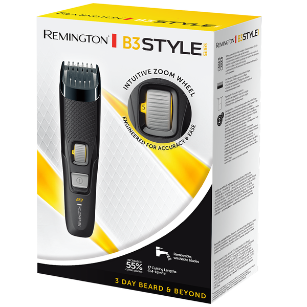 Remington Series Mens Cordless Beard Trimmer Self-Sharpening Blades