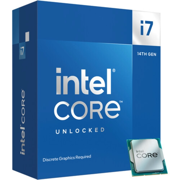 Intel Core i7-14700KF 14th Gen Desktop Processor - 20 Cores 5.6GHz Turbo