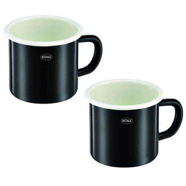 Roesle Mugs - Enamelled - Set of 2