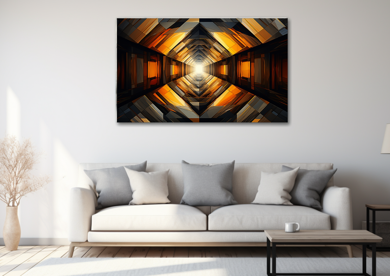 Canvas Wall Art - Geometric Abstractions - HD0026