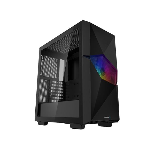 DeepCool Cyclops BK ATX W/TG+1X120mm ARGB Fan-BK