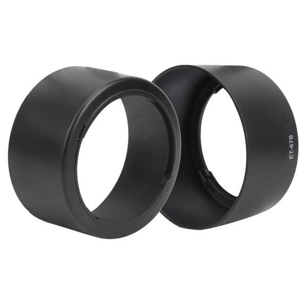 2Pcs ET67B Lens Hood - For EF-S 60mm F/2.8 USM