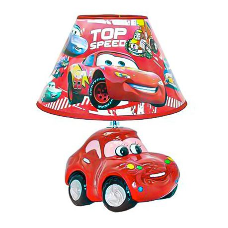 Disney Cars Indoor Fabric Ceramic Table Lamp Shade Light | Buy Online in  South Africa 