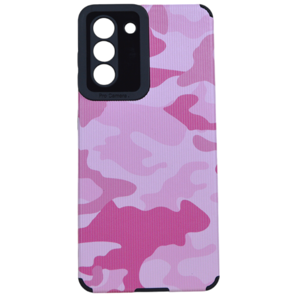 High Quality Camo Print Phone Case For Samsung Galaxy A33 - Black/Grey