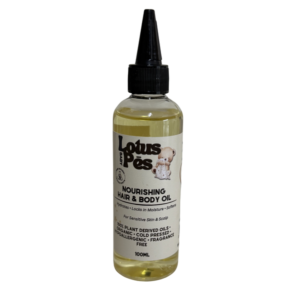Lotus Pes Baby Nourishing Hair &amp; Body Oil