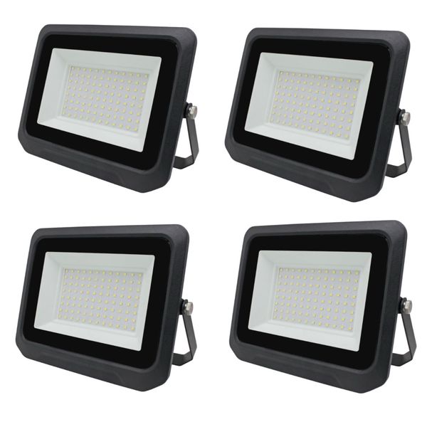 4 Pack 200W LED Flood Light Outdoor IP65 Waterproof