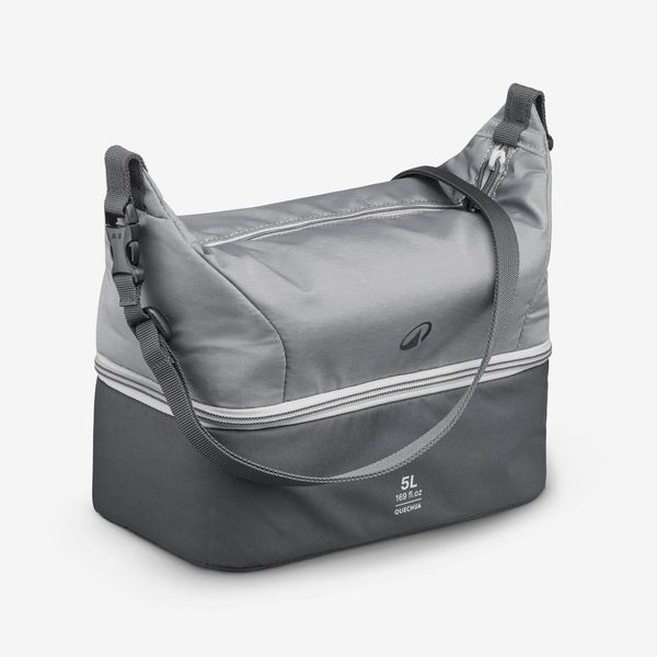 Quechua 5L Insulated Lunchbox 100 with 1L Plastic Food Storage Container