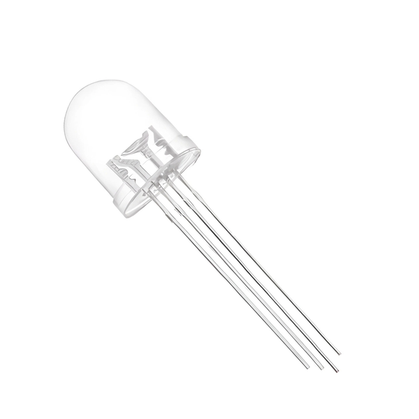 LF819EMBGMBC - 10mm Round Full Colour LED Lamp RGB Diffused Lens