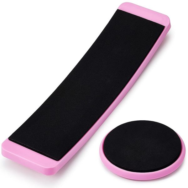 2 Pcs Turning Board Figure Ice Skating Spinner Balance Board set