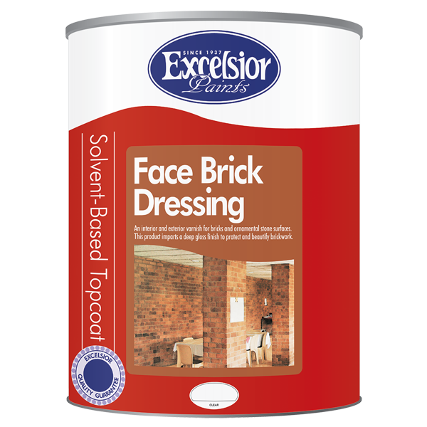Excelsior Face Brick Dressing Clear 1L