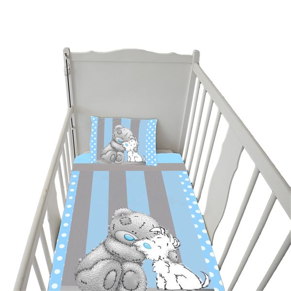Tatty Teddy with Dog Cot Duvet Set