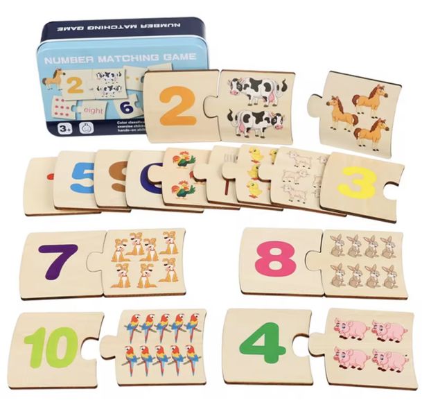 Wooden Counting Kids Puzzle
