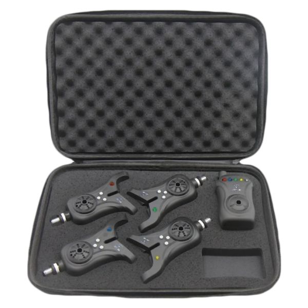 Sensor Wireless Fish Bite Alarm Set with Receiver Volume Fishing Gear