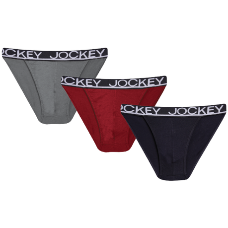 Jockey Underwear, 3 Pack Men's Cotton Tanga, Lightweight