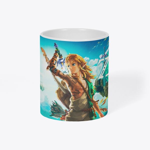 Legend of Zelda: Tears of The Kingdom Link Hero Coffee Mug