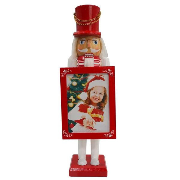 38cm Nutcracker With Photo Frame - 38cm