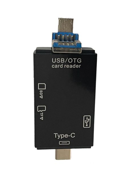 OTG 6-in-1 Card Reader/Adapter - USB 3.0
