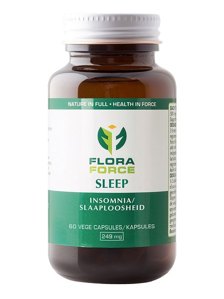 Flora Force Sleep Capsules - Natural Herbal Sleep Aid