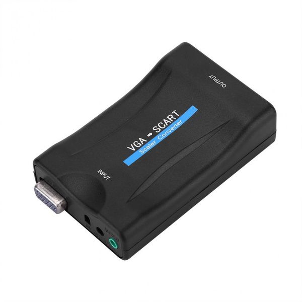VGA to SCART Video Audio Converter Adapter