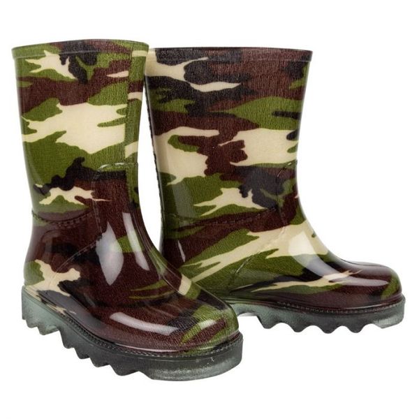 Kiddies Gumboots Size 7 Camouflage