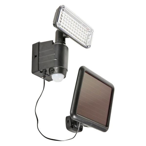 Inspire Daylight Solar Flood Light Plastic Black