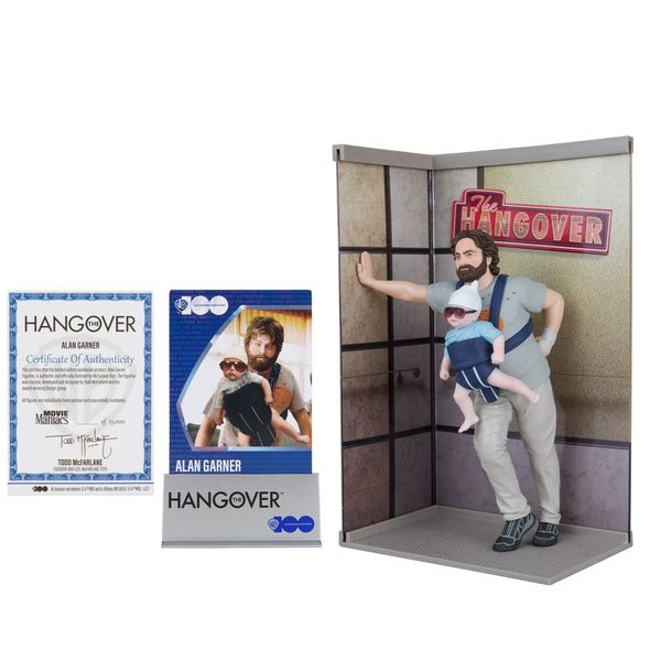 Movie Maniacs The Hangover Alan Garner WV2 6IN Figure