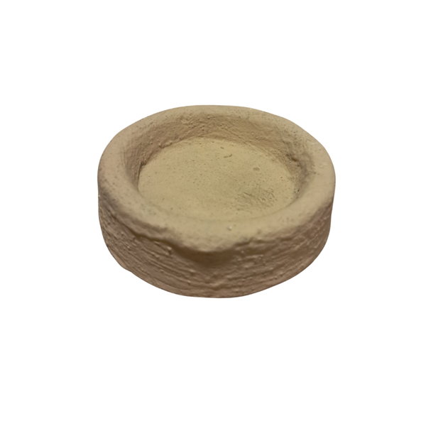 Round Reptile Flat Water &amp; feed Bowls - Small 8cm x 2cm