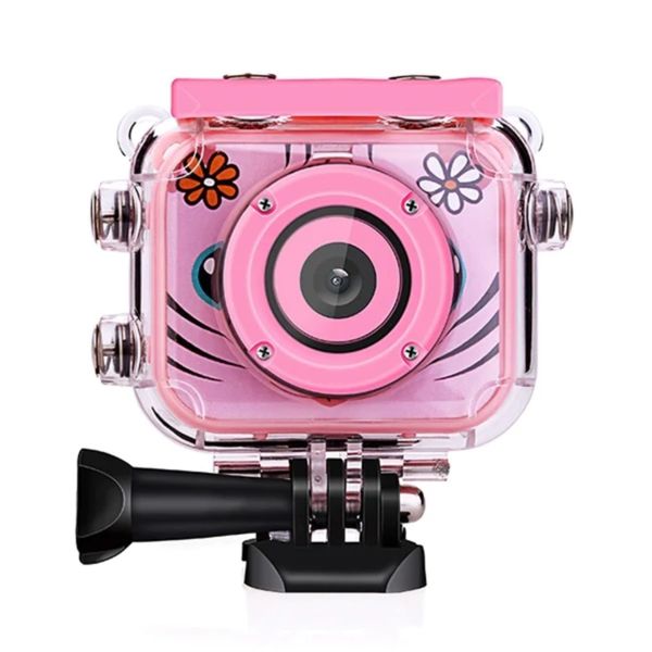Kids Waterproof Action Camera for Digital Photos &amp; Videos|12MP| Games| Blue