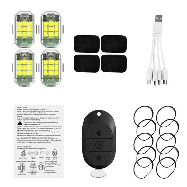 LED Strobe Light Wireless Remote Control For Drones Accessories