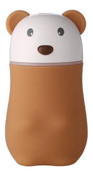 Casey Lovely Bear Shaped Multifunctional Portable USB Humidifier Brown