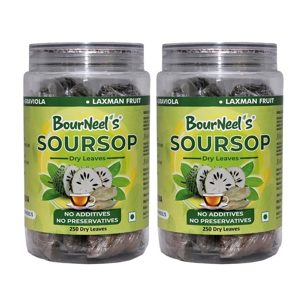 BourNeel's Soursop 250 Dry Leaves x 2
