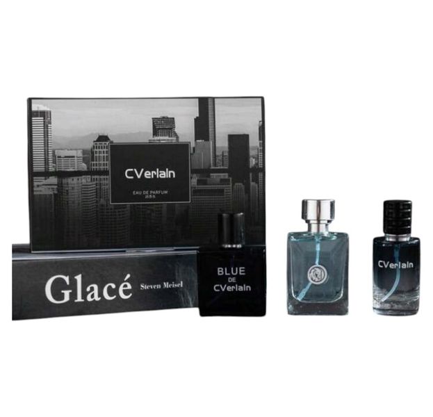 Blue De CVerlain Perfum Gift Set for Him - 30 ml × 3
