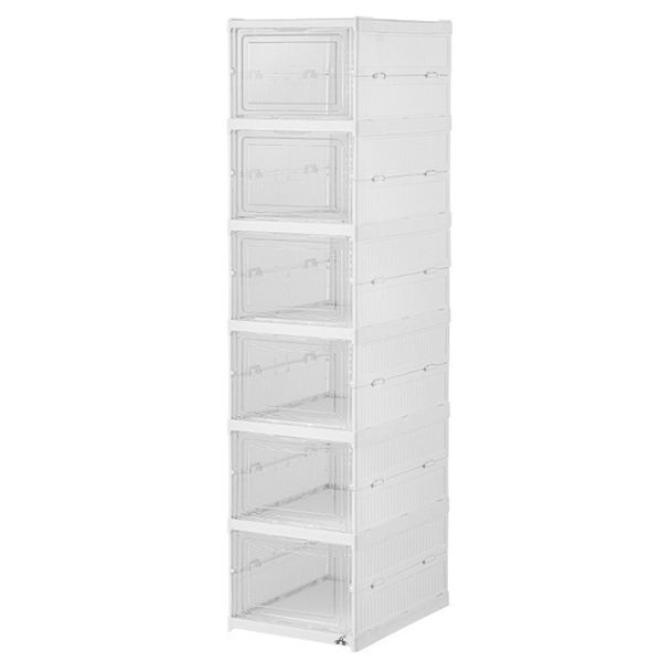 Alanes Shoe Rack Dustproof Organizer Shoe Storage Organizer Box