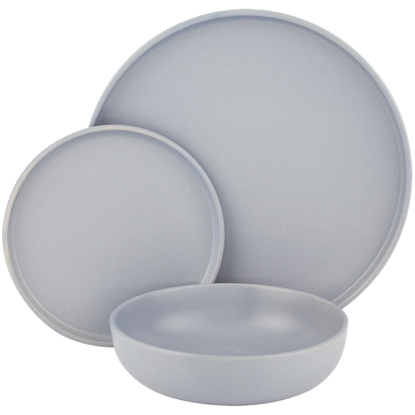 12 Piece Matt Stoneware Dinner Set