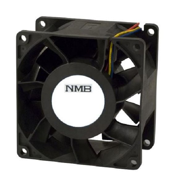 NMB Technologies (08038PB-B3L-EA-00) AC Axial Fan, Square, 80 mm, 38 mm