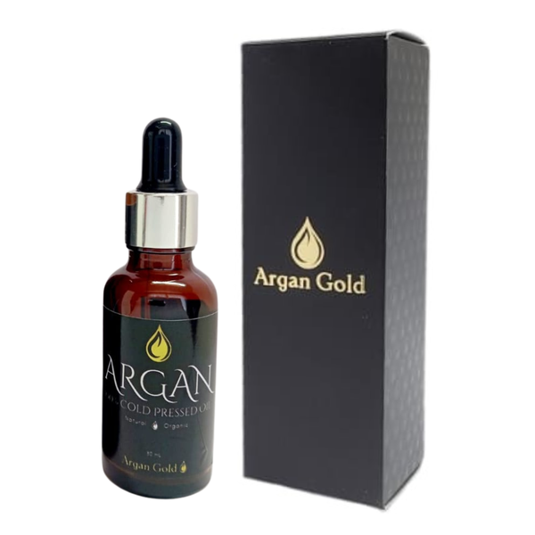 Pure Argan Oil - 100% Pure, Unrefined, Cold Pressed for All Skin Types 50ml