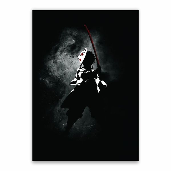 Tanjiro Kamado Mask Poster - A1