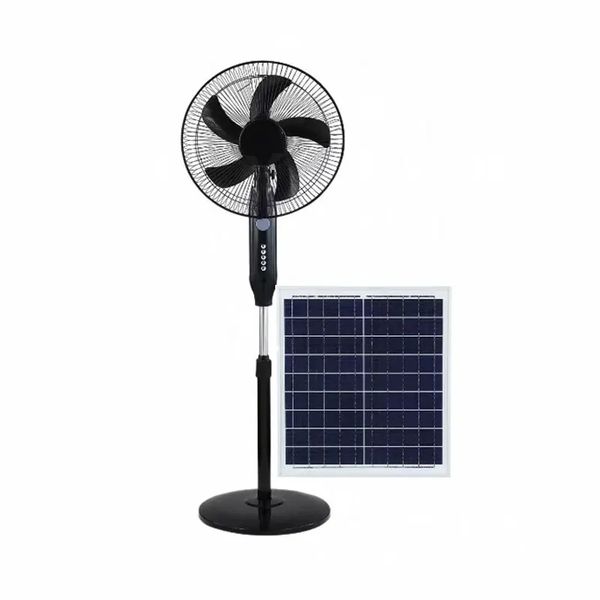 Solar Rechargeable Pedestal Fan