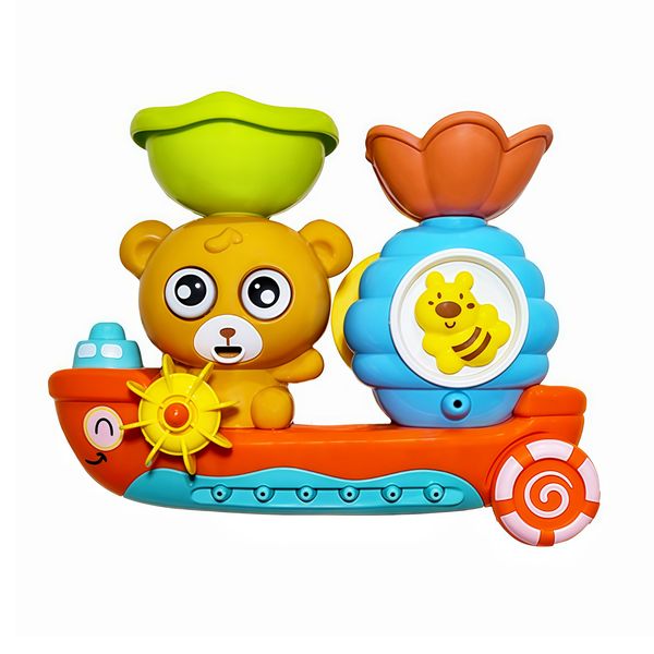 Bear Baby Bath Toys for 12+ Months Bathtub Toys with Water Spray