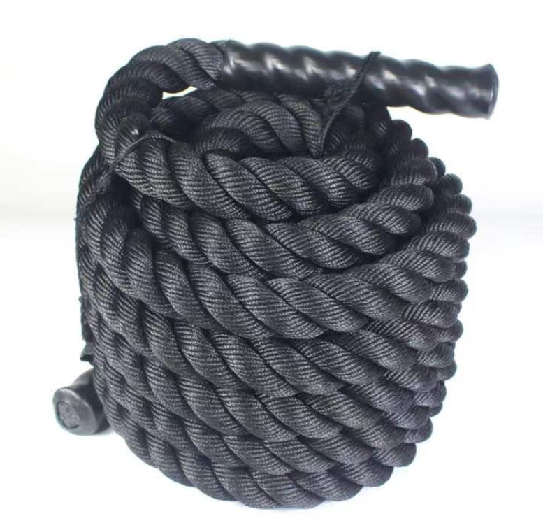 Battle Rope, Poly Dacron Weighted Training Rope (38mm x 9m)