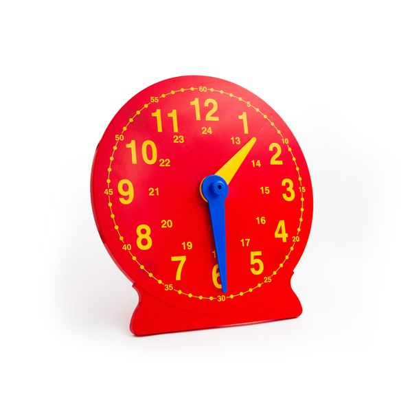 Gigo Geared Demo 12-Hour Clock with Stand