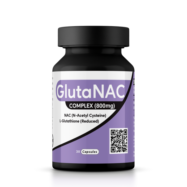 GlutaNAC 800mg - Complex of L-Glutathione &amp; NAC (N-Acetyl Cysteine)