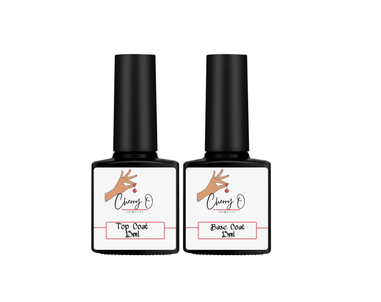 Cherry O Cosmetics Top Coat and Base Coat