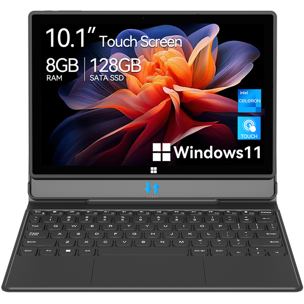 Adreamer 2 in 1 Notebook Tablet 10.1" 8GB RAM 120GB With Keyboard
