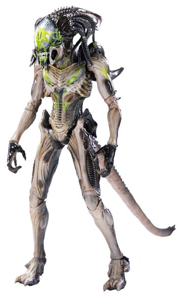 AVPR Battle Damage Predalien PX 1/18 Scale Figure